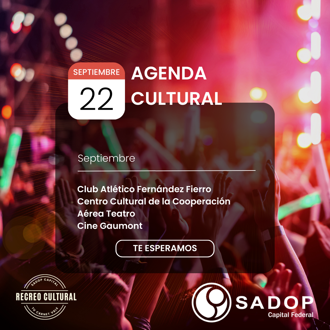 En este momento estás viendo Agenda cultural de septiembre de 2023