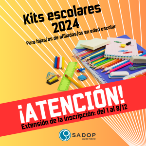 Lee más sobre el artículo Extensión de la inscripción de los Kits Escolares 2024
