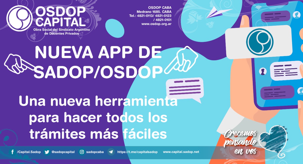En este momento estás viendo App SADOP – OSDOP