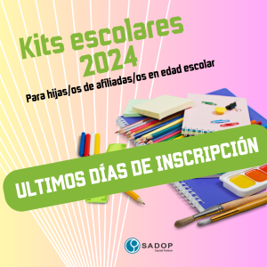 Lee más sobre el artículo ¡Últimos días de inscripción para el beneficio de Kits escolares 2024!