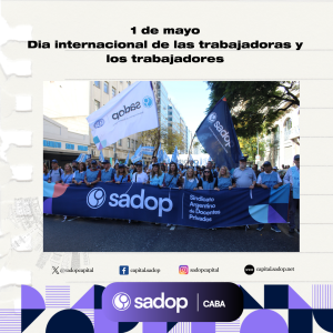 Lee más sobre el artículo Día Internacional de las trabajadoras y los trabajadores