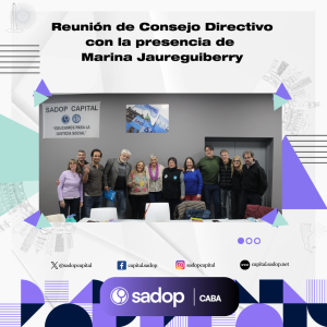 Lee más sobre el artículo Reunión del Consejo Directivo con Jaureguiberry