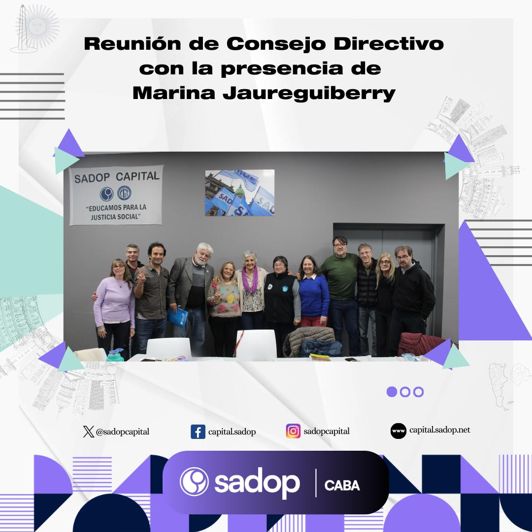 En este momento estás viendo Reunión del Consejo Directivo con Jaureguiberry