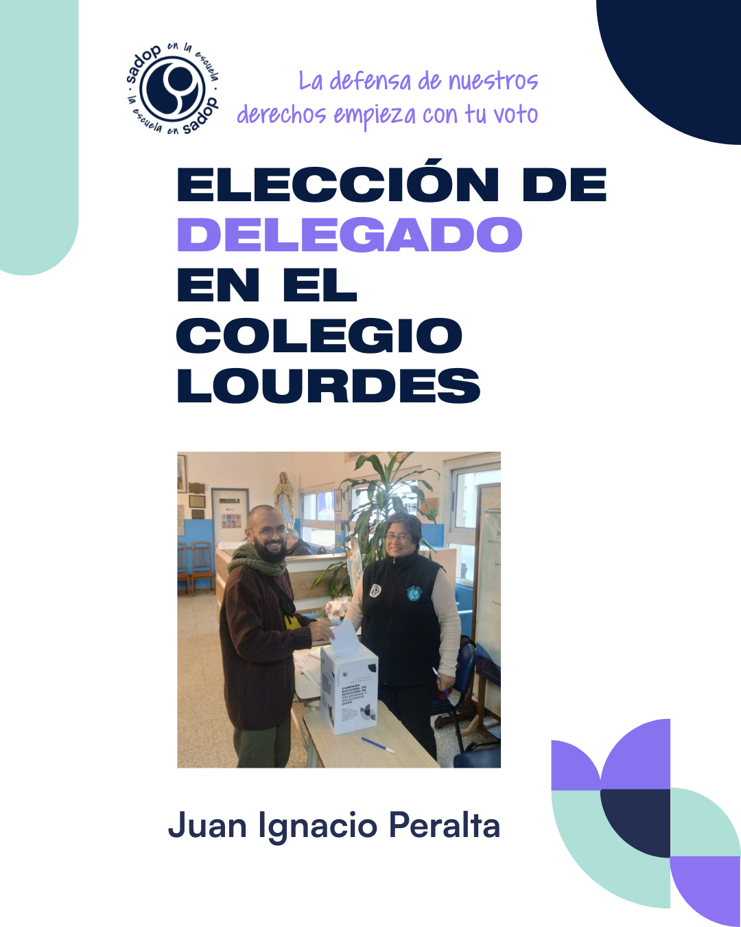 En este momento estás viendo Elección de delegado en el Colegio Lourdes